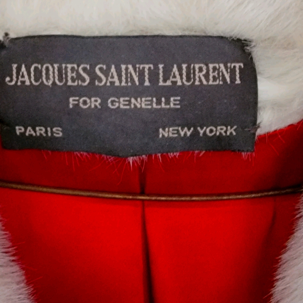 Jacques Saint Laurent Fur coat